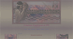 Desktop Screenshot of dreamcreations.fr